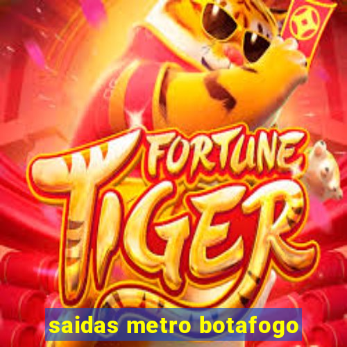 saidas metro botafogo